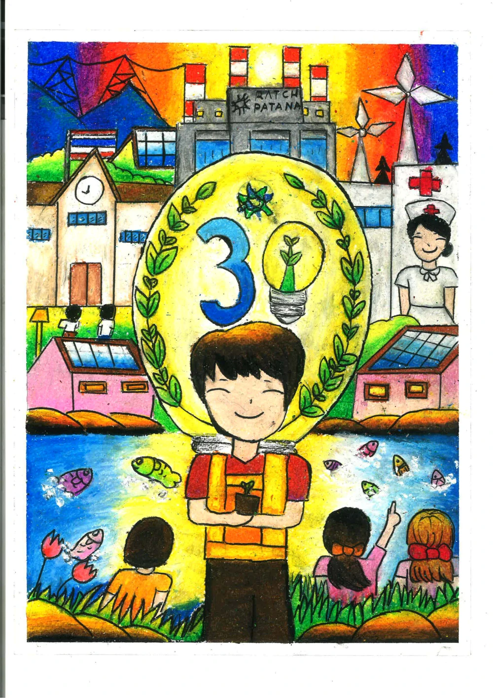 Ratch Pathana Inspires Young Creativity through the 18th “Young Dreams for Sustainable Energy Conservation” Drawing and Coloring Competition
