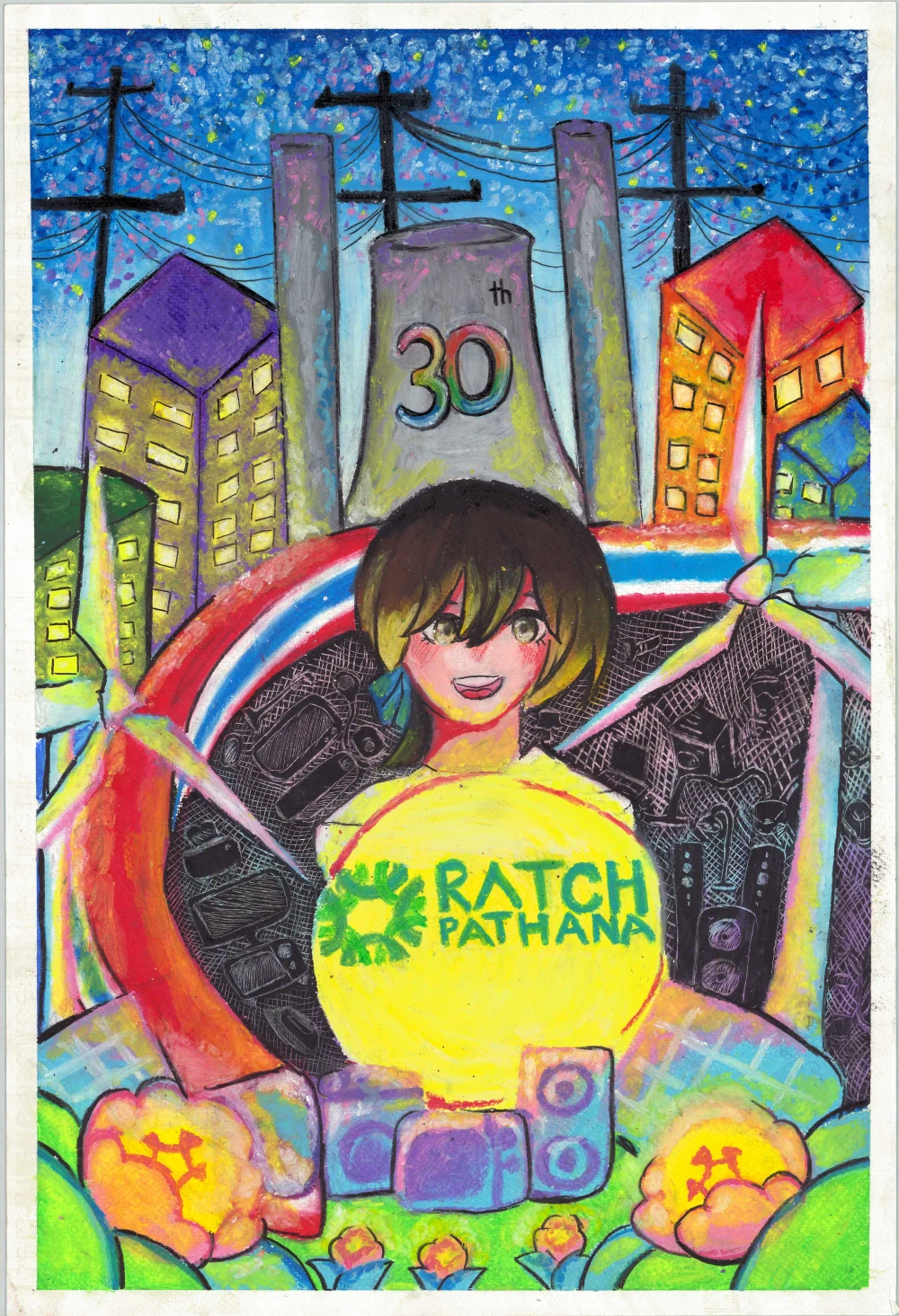 Ratch Pathana Inspires Young Creativity through the 18th “Young Dreams for Sustainable Energy Conservation” Drawing and Coloring Competition