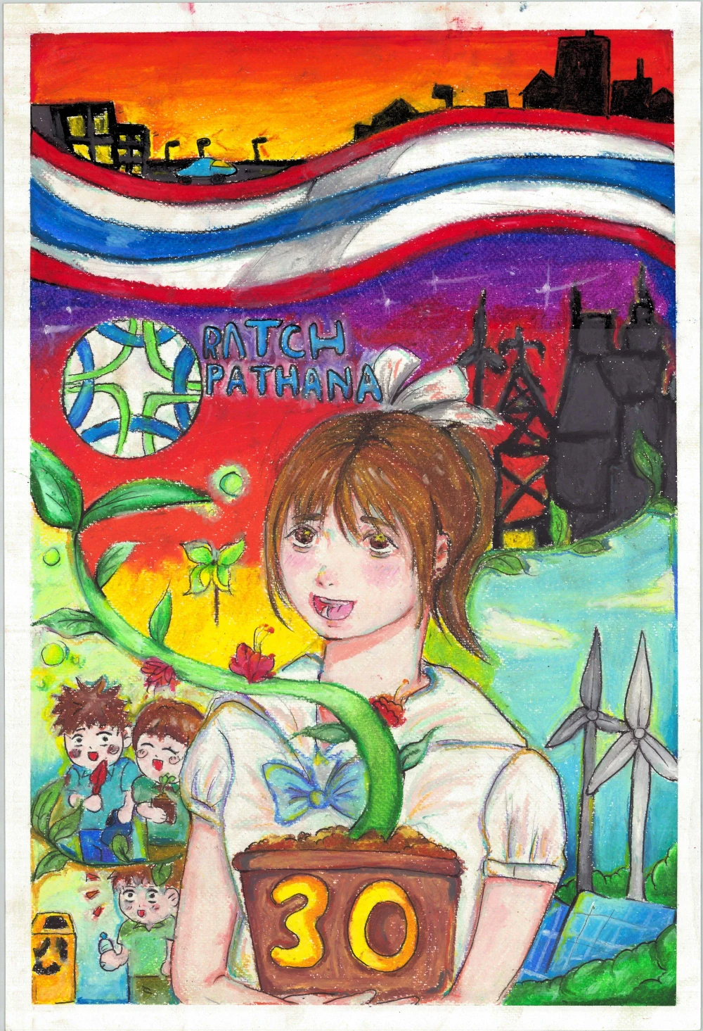 Ratch Pathana Inspires Young Creativity through the 18th “Young Dreams for Sustainable Energy Conservation” Drawing and Coloring Competition