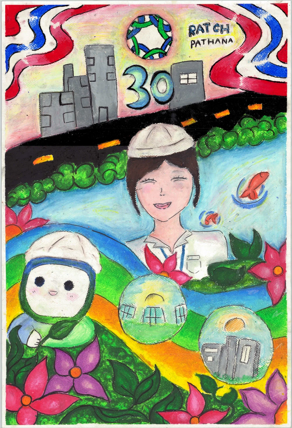 Ratch Pathana Inspires Young Creativity through the 18th “Young Dreams for Sustainable Energy Conservation” Drawing and Coloring Competition
